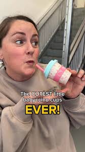OMG STOP! 🥹 We’ve found the CA-UUUUTEST babyccino cups you won’t be able  to resist for your little mini-me! 😍 , Choose from Hello Kitty, Bluey &  The Lion King but we bet you wont be able to resist ...