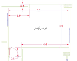 درس رسم مخطط منزل بالأوتوكاد وإظهار الأثاث بالفوتوشوب Autocad 2d Floor Plan