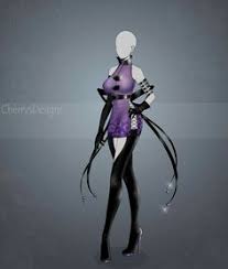 Cool, calm, collected, focused, reliable, nidependent and diligent. 150 Character Purple Outfit Desgin Ideas In 2021 Anime Outfits Anime Dress Character Outfits