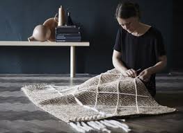 Make Your Custom Jute Rugs With Natural Durable Lohals Rugs From Ikea Thread Tie And Knot Yarn Or Other Fabric Diy Furniture Upgrade Rug Hacks Buying Carpet