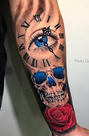 I disegni oneline dello studio differantly | collater.al. Amazing Clock Tattoos For Men Watch Tattoos Hand Tattoos For Guys Tattoos For Guys