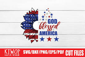 Download 4th Of July Independence Day Sunflower Graphic By Ktwop Creative Fabrica Di 2020 PSD Mockup Templates