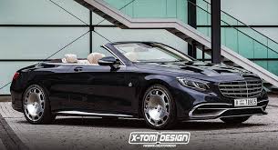 New Mercedes Maybach S650 Cabriolet Should Look Something Like This Carscoops Mercedes Maybach Benz S Cabriolets
