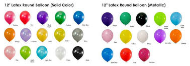 Balloons Printing Standard Color 1 Sided 1 Color 200 Pcs