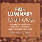 Kids Craft Class: Mason Jar Fall Luminary event image