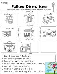 12 Multi Step Directions Worksheets 4th Grade In 2020 Map Skills Worksheets Social Studies Worksheets Geography Worksheets