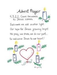 Advent Prayer With Actions Advent Prayers Advent For Kids Christmas Kindergarten