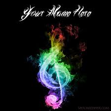 The youtube profile picture maker offers a wide selection of amazing youtube profile picture templates that you can customise quickly and easily to create cool youtube profile pictures. Write Name On Cool Music Logo Profile Pictures My Name Pix Cards