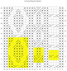 Large Knitting Charts