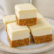 White Chocolate Nanaimo Bars A New Twist On A Classic Canadian Treat Recipe Nanaimo Bars Christmas Baking No Bake Bars