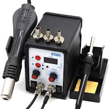 This station can be used to rework the full. 8586 580w Smd Bga Rework Solder Station Hot Air Blower Heat Gun Air Welding Soldering Iron Repair Tool Shopee Malaysia