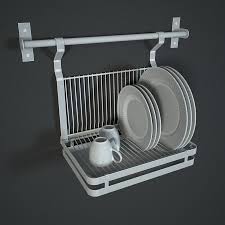 The best dish rack for 2020 reviews by wirecutter. Ikea Grundtal Dish Drainer 3d Model 39 Max Free3d