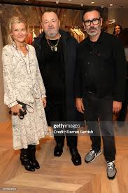 Anita Borzyszkowska, Michel Gaubert and Karl Templer attend the ...