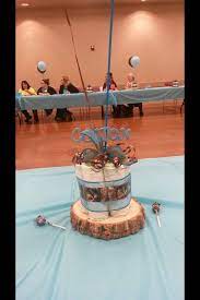 My Awesome Centerpieces Camo And Blue Baby Shower Baby Shower Camo Camo Baby Shower Decorations Camouflage Baby Shower