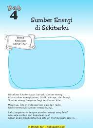 Bab 4 Sumber Energi Di Sekitar Kita