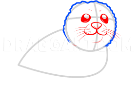 How To Draw A Seal Pup Seal Pup Step By Step Drawing Guide By Dawn Dragoart Com Learn how to draw a cute cartoon baby seal made from simple shapes and filled with basic effects and textures. how to draw a seal pup seal pup step