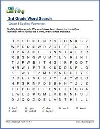 Worksheets 3rd Learning Grade Afrikaans Spelling Worksheets 3rd Grade Words Grade Spelling