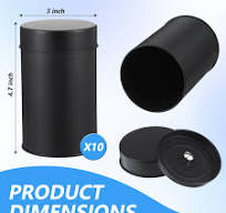 Amazon.com: wutfuooo 10 Pack Metal Tea Tin Canister with ...