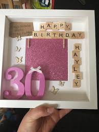 30th Birthday Presents For Him Uk Personalised Birthday Box Frame Birthday Frame Personalised Birthday Frames Birthday Box 30th Birthday Presents