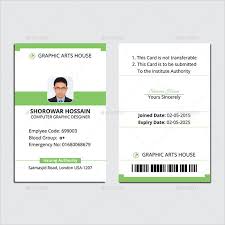 The student card is proof of a student's identity, age, and library privileges. Free 34 Amazing Id Card Templates In Ai Ms Word Pages Psd Publisher Pdf