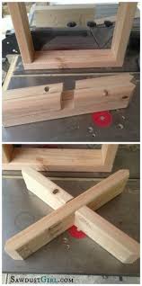 20 X Leg Bench Woodworking Plans Sawdust Girl Diy Wood Desk Wood Table Diy Diy Desk Plans