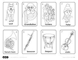 Peter and the wolf instruments video. Peter And The Wolf Lesson And Activity Art Sphere Inc