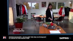 Patron incognito en replay streaming. Patron Incognito Un Salarie Tres Emu En Evoquant Le Cancer De Son Grand Pere Video Video Dailymotion