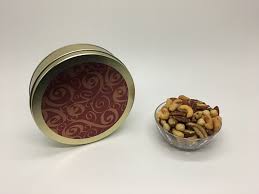 16 oz roasted unsalted mixed nut tin
