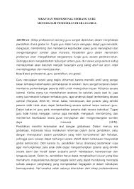 Jurnal ini diterbitkan dua kali setahun pada bulan juni dan november. Doc Contoh Artikel Non Penelitian Lindhaee Jhubeq Academia Edu