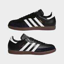 Schwarze Und Weisse Samba Leather Schuhe Adidas Deutschland