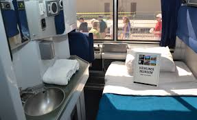 In a roomette, daytime seating converts to beds at night. 20 Amtrak Bedroom Suite Price Magzhouse