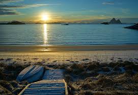 The largest airport in vesterålen is the stokmarknes airport, skagen. Hd Wallpaper Norway Bo I Vesteralen Arctic Winter Sea Beach Water Wallpaper Flare