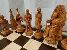 No Spoilers Handmade Wood Game Of Thrones Chess Set Gameofthrones Game of thrones themed chess board laser cut specifications :