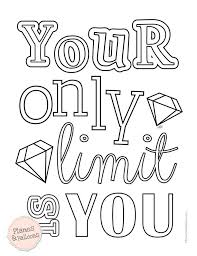 Some of the coloring page names are motivational quotes growth mindset by the rigorous owl inspirational quotes for adults inspirational word 46 believe flower inspirational adult gift wall art adult book from color me inspired adult books s. Motivational Coloring Pages To Help You Stay Focused On Your Dreams Quote Coloring Pages Coloring Pages Inspirational Inspirational Quotes Coloring