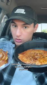 Who has the better pumpkin pancake? IHOP or Dennys? #FoodComparison #Ihop  #Dennys #Pancake #PumpkinPancake #PumpkinFlavor #BreakfastFood #AutumnFood  #FallFood