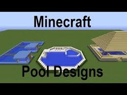 Minecraft Swimming Pool Designs And Ideas Live Commentary Swimming Pool Designs Cool Swimming Pools Pool Designs