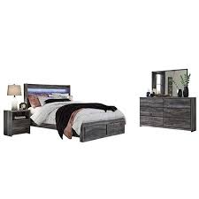 Signature Design By Ashley Baystorm 7 Piece Queen Bedroom Set Bedroom Set Bedroom Sets Queen Queen Bedroom