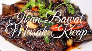 Kukus atau tim dalam wajan tertutup selama kurang lebih 15 menit. Ikan Bawal Masak Kicap Youtube