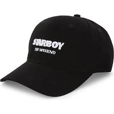 The Weeknd The Weeknd Starboy Cotton Strapback Cap 42 Liked On Polyvore Featuring Men S Fashion Men S Accessories M Hats For Men Cute Hats Strapback Cap