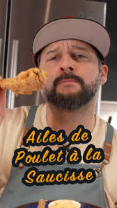 Ailes de Poulet à la Saucisse! La combinaison parfaite! 🐔🍗🌭#recette  #chicken #saucisse Empire Chez Biceps BBQ