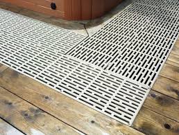 Plastic Grates For Docks Decks Walkways Plasteak Inc Plastic Flooring House Deck Deck Maintenance