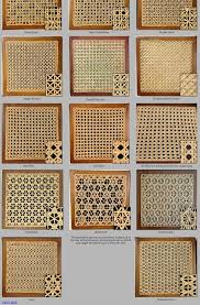Caning Sample Patterns Woven Furniture Caning Bamboo Weaving