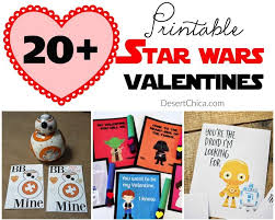 Choose from hundreds of templates, add photos and your own message. 20 Printable Star Wars Valentines Desert Chica
