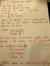 Creme Aux Oeufs Recette De Cuisine Familiale Recette En Famille Cahier De Recette