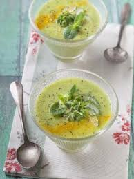 Soupe Concombre Curcuma Menthe Recette Soupe Concombre Recettes De Cuisine Recette Soupe