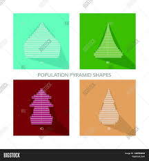 Identify and give reasons for (and implications of) different types of population structure as shown by population pyramids of countries at different levels of development. Population Demography Vector Photo Free Trial Bigstock