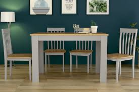 Somerset 180cm oak and cream extending table with chairs. Dining Room Chairs Tables Tableware Decor More The Range