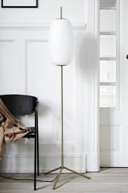 Turkish lamp, floor lamp, handmade 5 glass moroccan gold mosaic shades & metal. Frandsen Silk Floor Lamp White Gold Metal Made In Design Uk