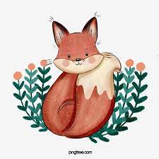 Hand Drawn Cartoon Cute Little Fox Fox Clipart Animal Fox Png Transparent Clipart Image And Psd File For Free Download Cartoon Clip Art Clip Art How To Draw Hands