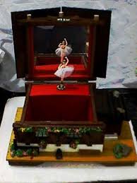 Music Boxes Antique Music Box Dancer Beautiful Vintage Swiss Chalet Music Box Jack Berg Sales Antique Music Box Music Box Ballerina Music Box Vintage